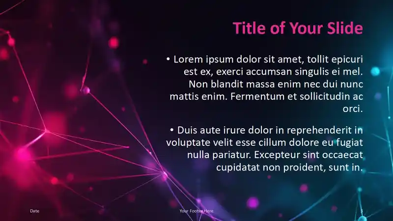 Neon Network Template