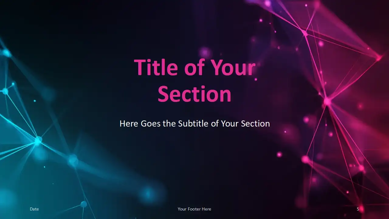 Neon Network Template