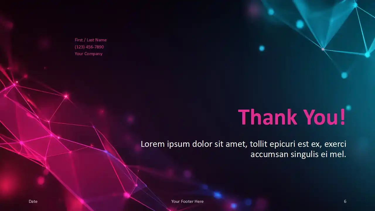Neon Network Template