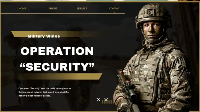Operation Security Military Slides