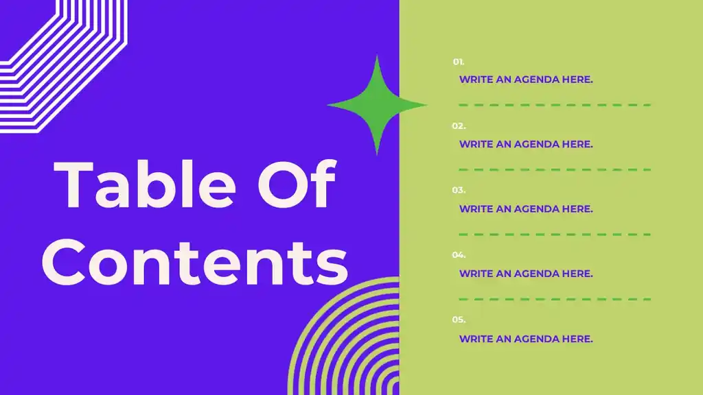 Orientation Agenda Slides