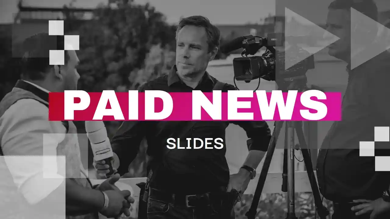 Paid News Slides