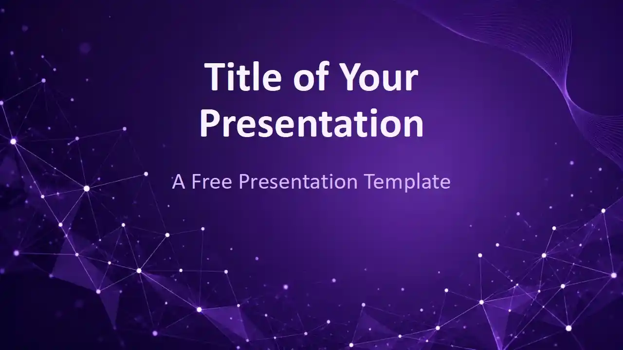 Purple Network Template