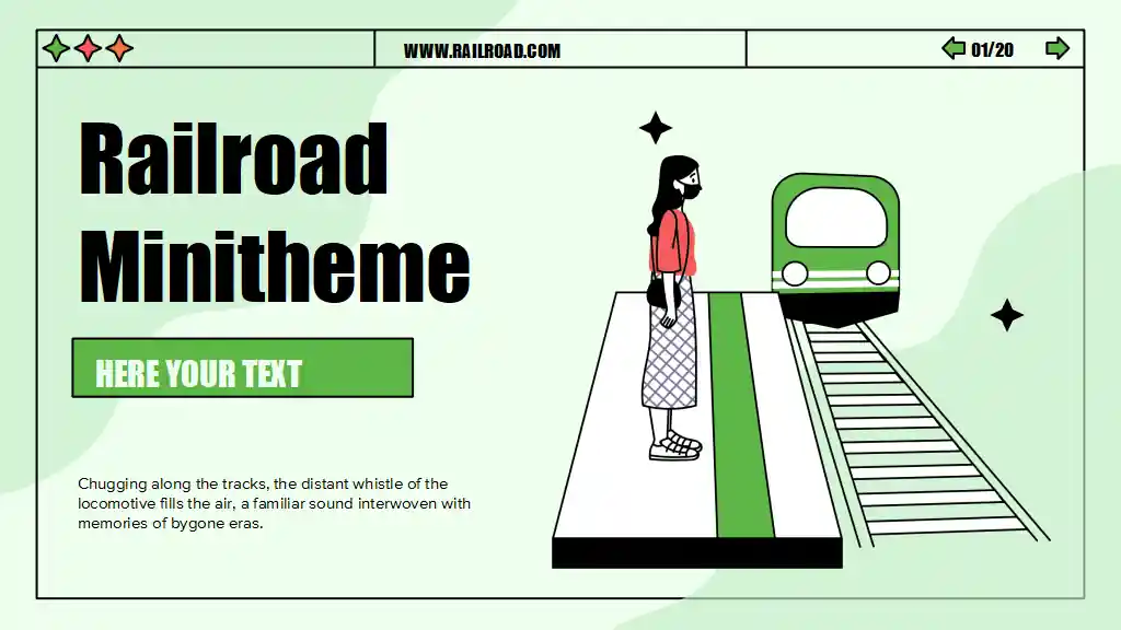 Railroad Minitheme Slides