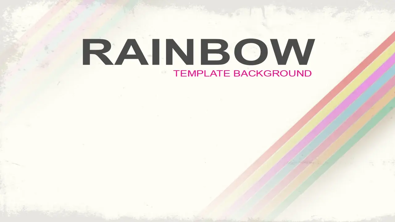 Rainbow Background Design