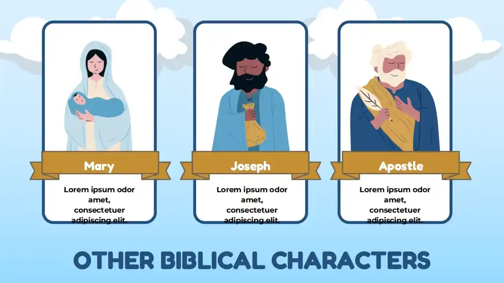 Religion Subject for Pre-K Learn about Jesus Slides