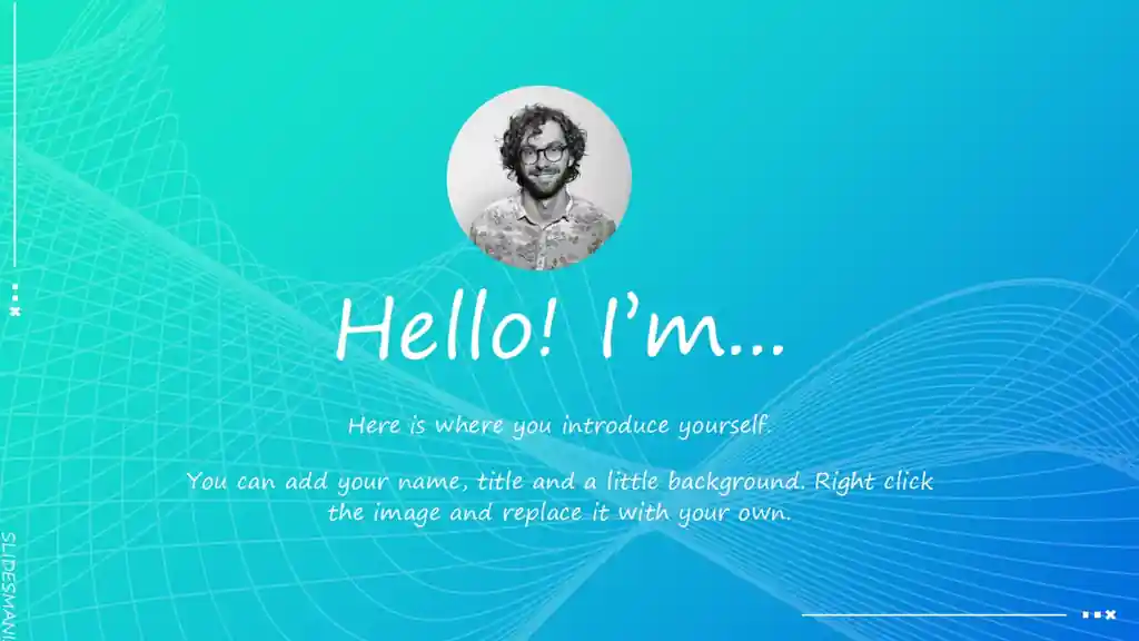 Simpkins, modern gradients theme.