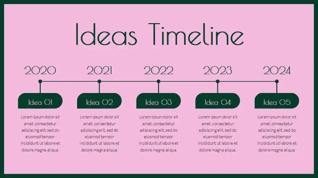 Simple Geometric Brainstorm Slides
