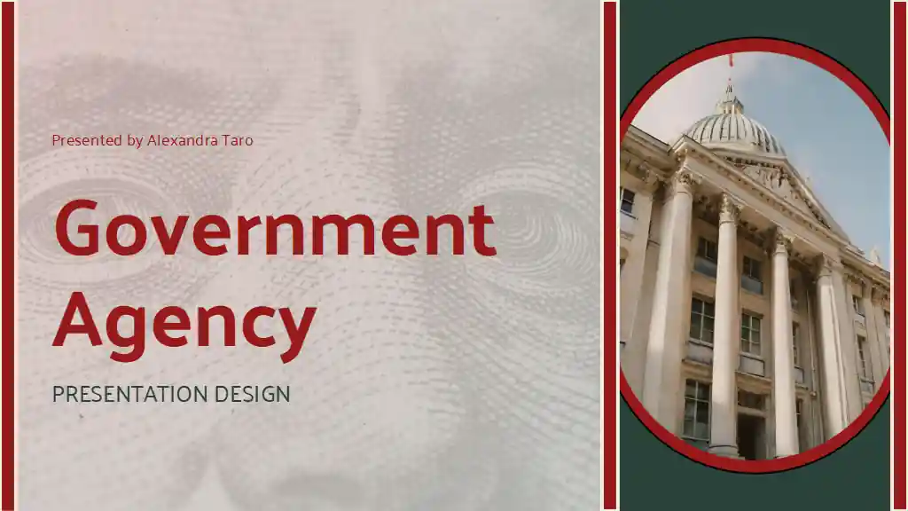 Simple Government Agency Slides