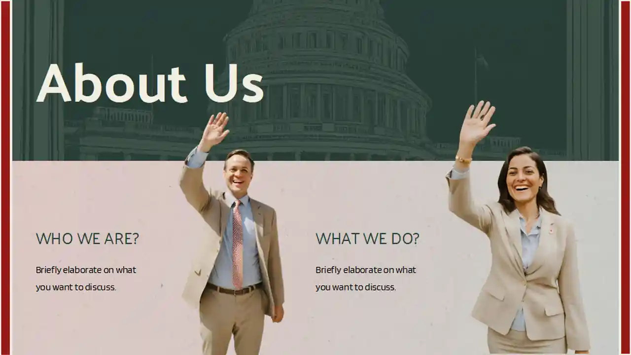 Simple Government Agency Slides