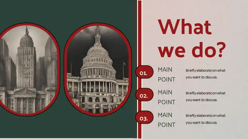 Simple Government Agency Slides