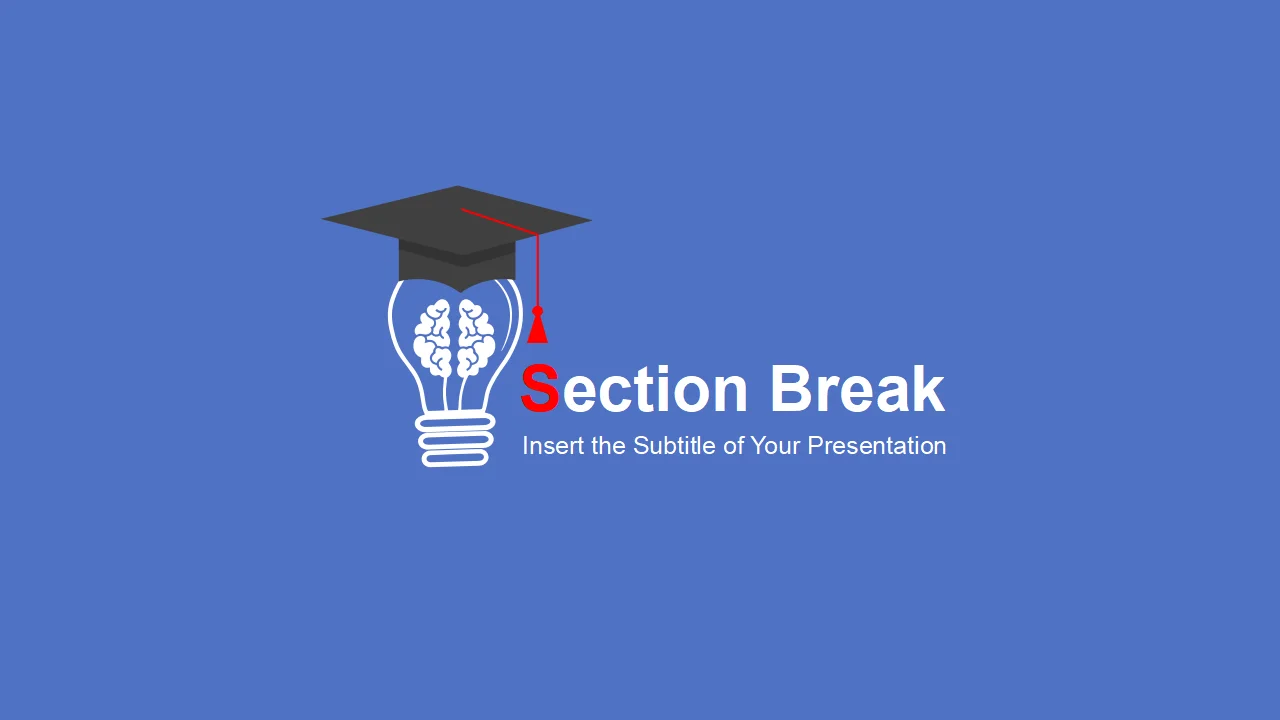 Smart Graduation Hat PowerPoint Templates