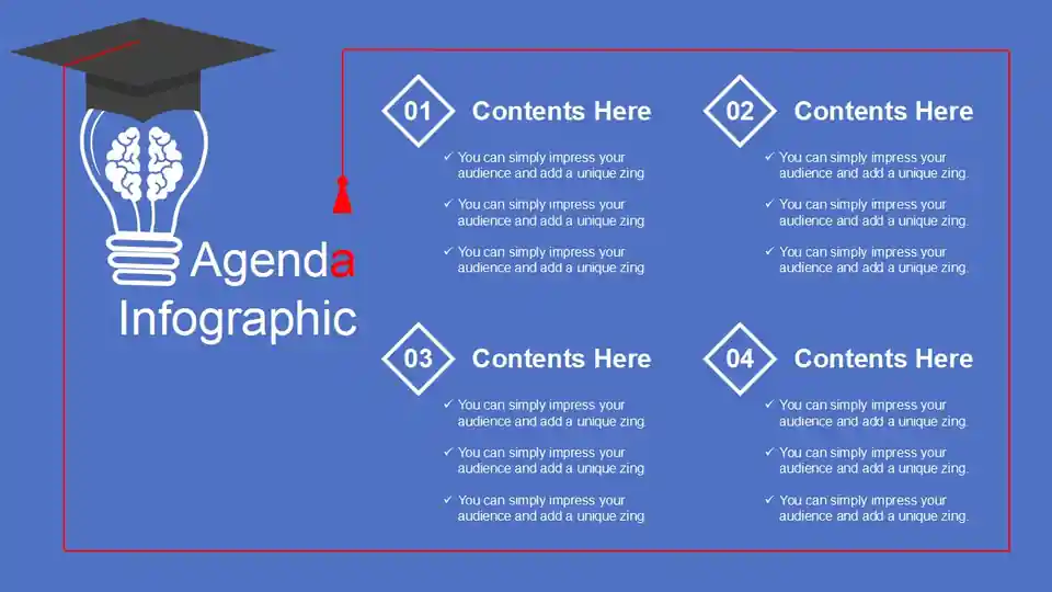 Smart Graduation Hat PowerPoint Templates