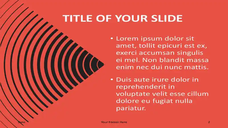 Sonar Template for PowerPoint and Google Slides