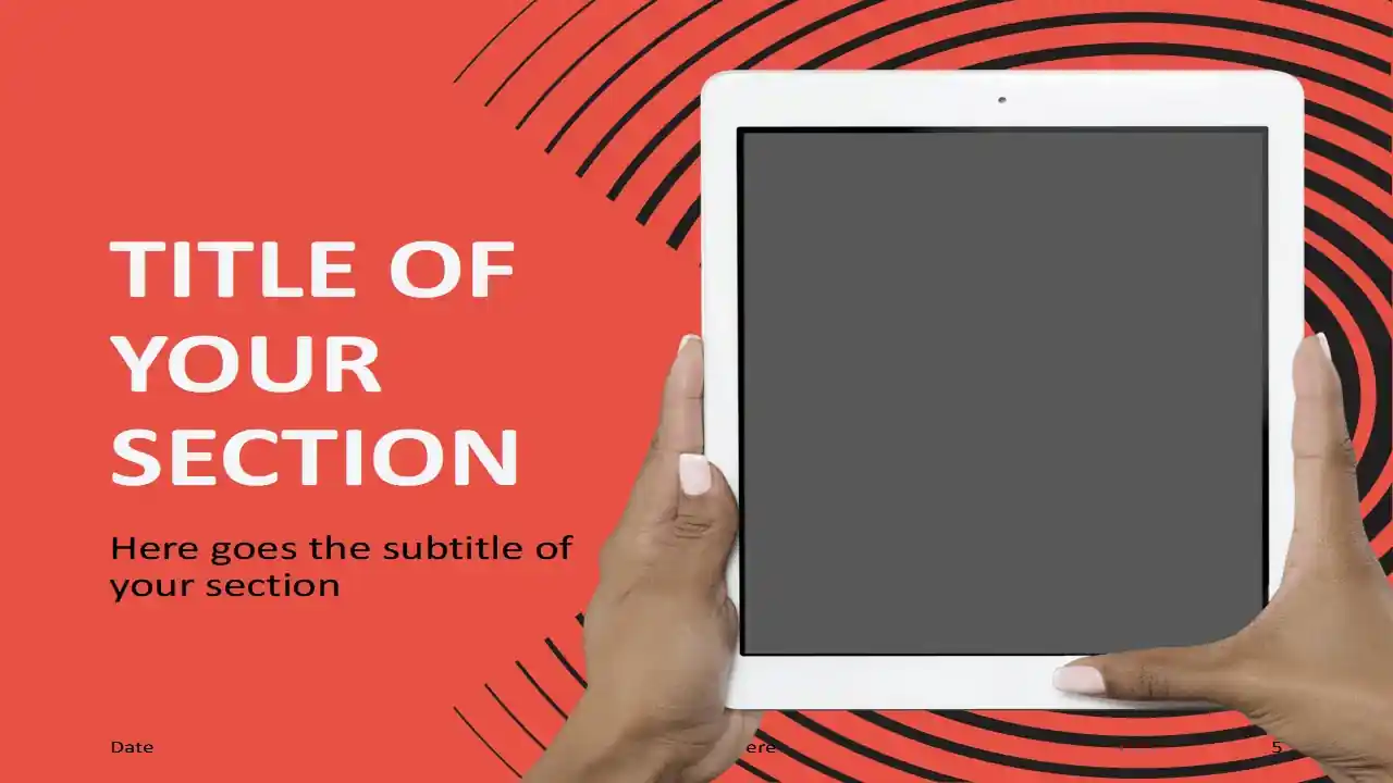 Sonar Template for PowerPoint and Google Slides