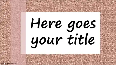 Sparkles, glitter digital paper slides.