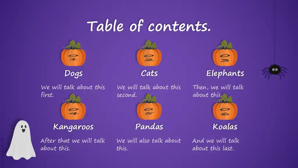 Spooky Paper Cut Happy Halloween free Template