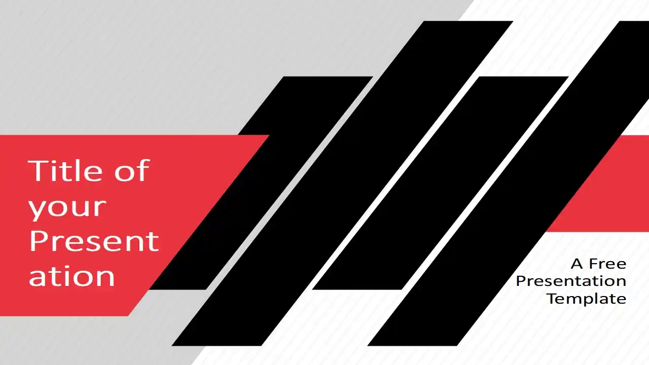 Stripes Template for PowerPoint and Google Slides