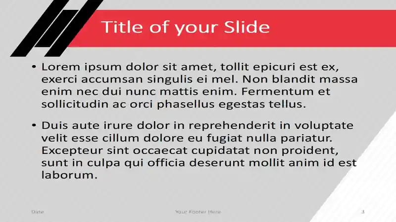 Stripes Template for PowerPoint and Google Slides