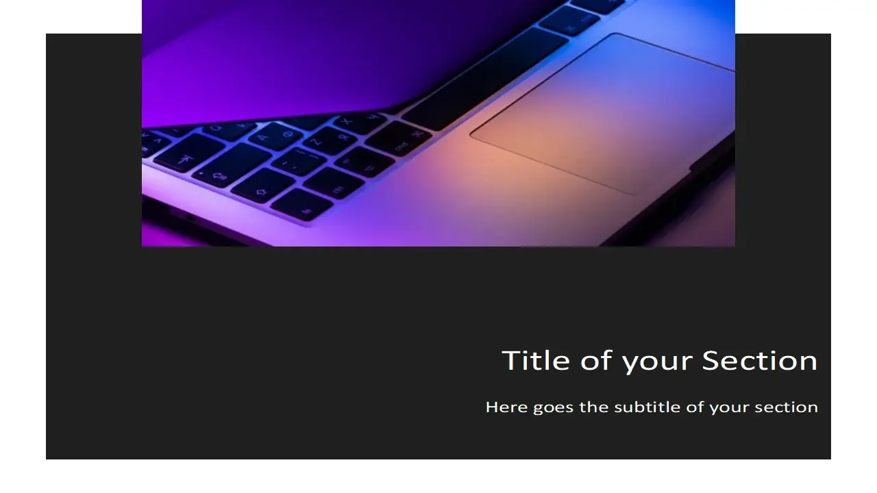TECH – Template for PowerPoint and Google Slides