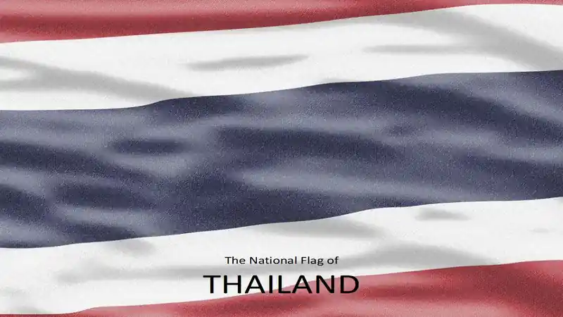 Thailand Flag PowerPoint Template