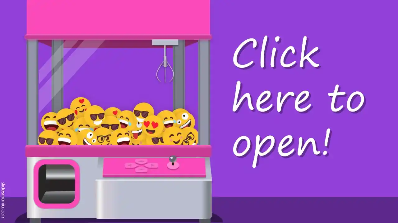 Toy claw machine free template for brain breaks.