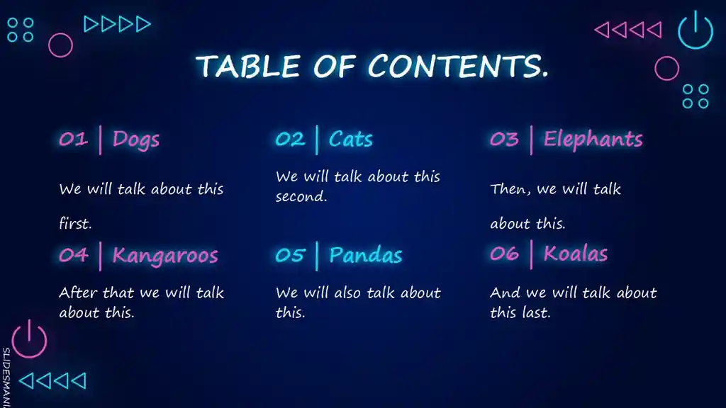 Twitch and play. Gamer presentation template.